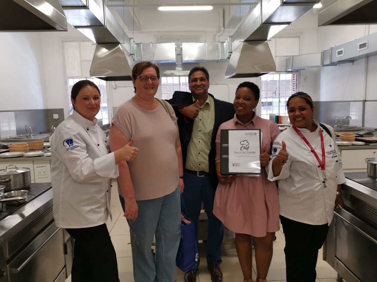 First TVET Trade Test Chef and Accredited Centre in South Africa